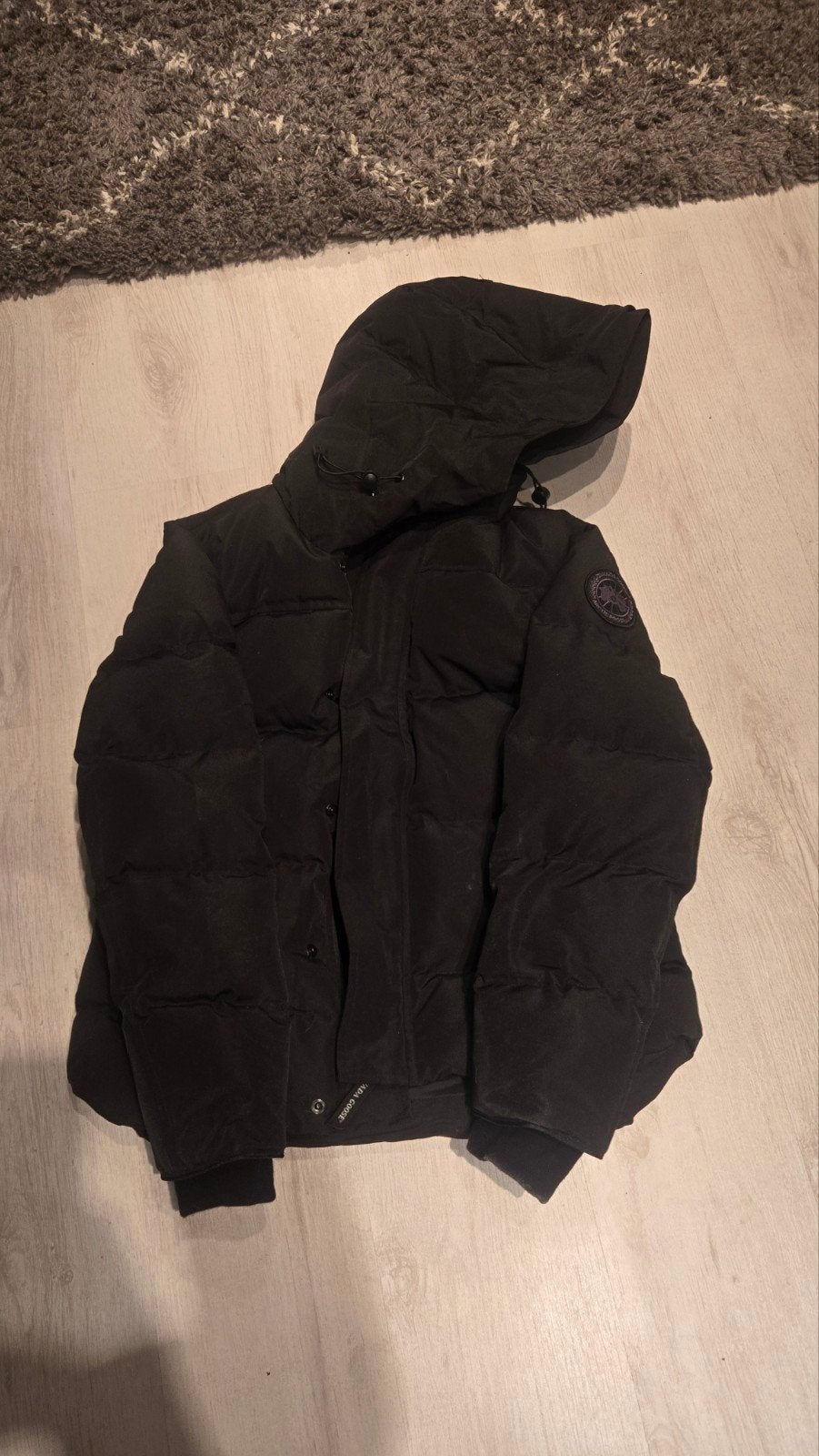 Canada Goose Macmillan Parka, Maat 48/50 (M), Zwart, Canada Goose, Nieuw