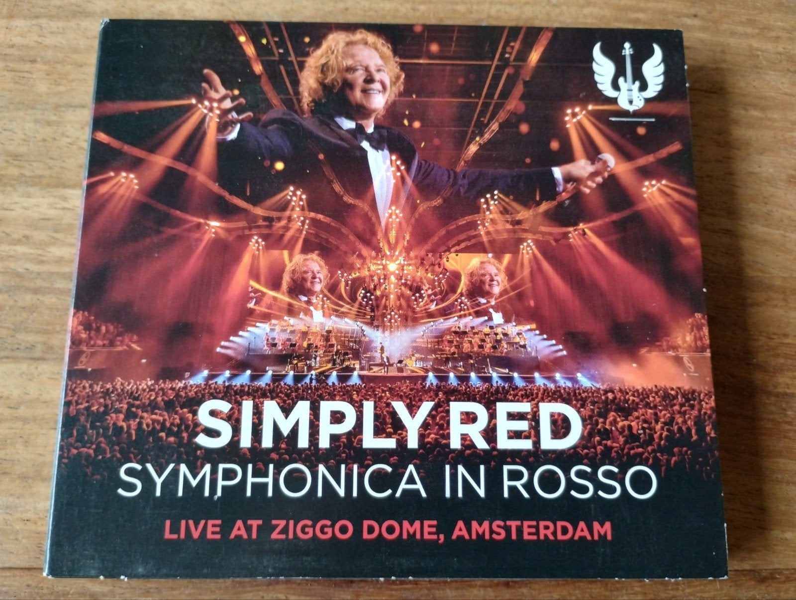Simply Red - Symphonica In Rosso Live CD/DVD, Inclusief DVD, Pop, Ophalen of Verzenden, Zo goed als nieuw