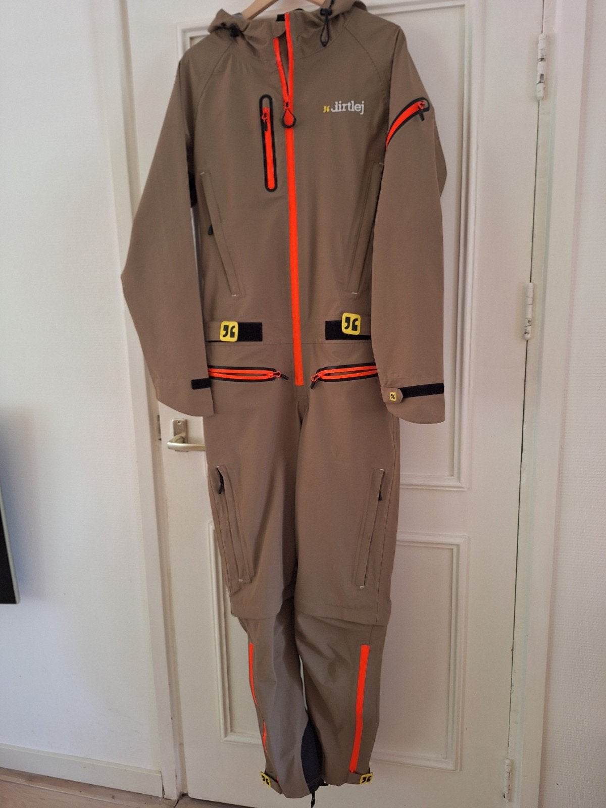 Dirtlej Dirtsuit Core - Waterdichte Ademende Overall Maat S, Bruin, Dirtlej, Wandelen of Outdoor, Nieuw