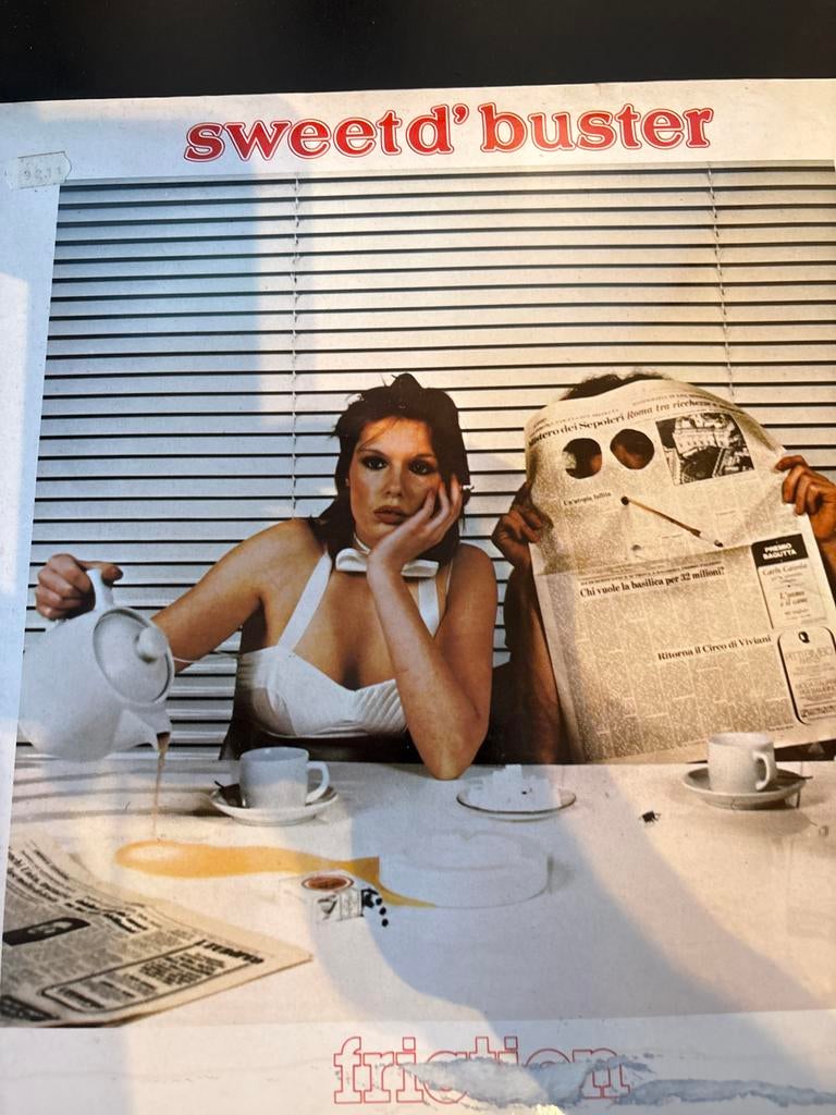 Sweet d'Buster - Friction LP (1978) - Ariola Benelux, Cd's en Dvd's, Vinyl | Pop, Gebruikt, Originele persing, Ophalen of Verzenden
