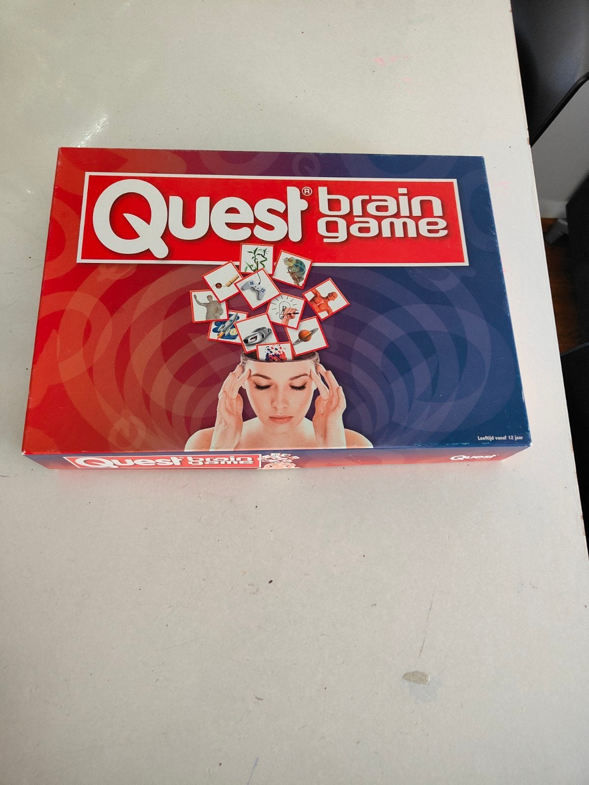 Quest Brain Game, Hobby en Vrije tijd, Gezelschapsspellen | Bordspellen, Vijf spelers of meer, Ophalen of Verzenden, Gebruikt