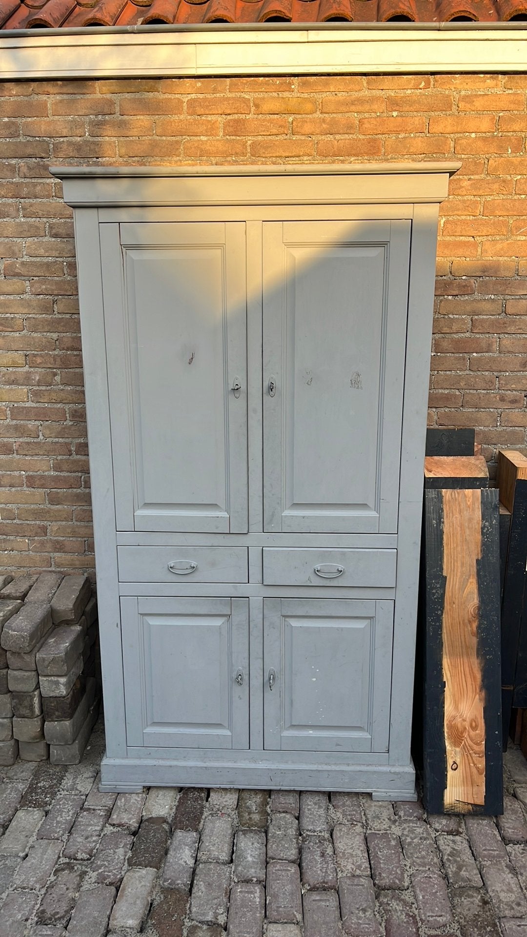 Kast gratis op te halen, Ophalen, Gebruikt, 100 tot 150 cm, 150 tot 200 cm