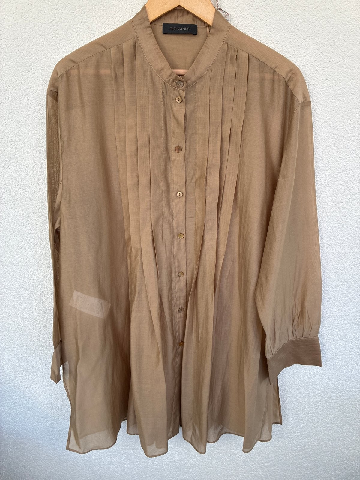 Prachtig Elena Mirò Tuniek Blouse Beige XL, Ophalen of Verzenden, Zo goed als nieuw, Maat 46/48 (XL) of groter, Beige
