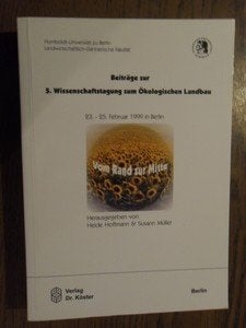 Beiträge zur 5. Wissenschaftstagung zum Okologischen Landbau, Ophalen of Verzenden, Zo goed als nieuw, Vogels