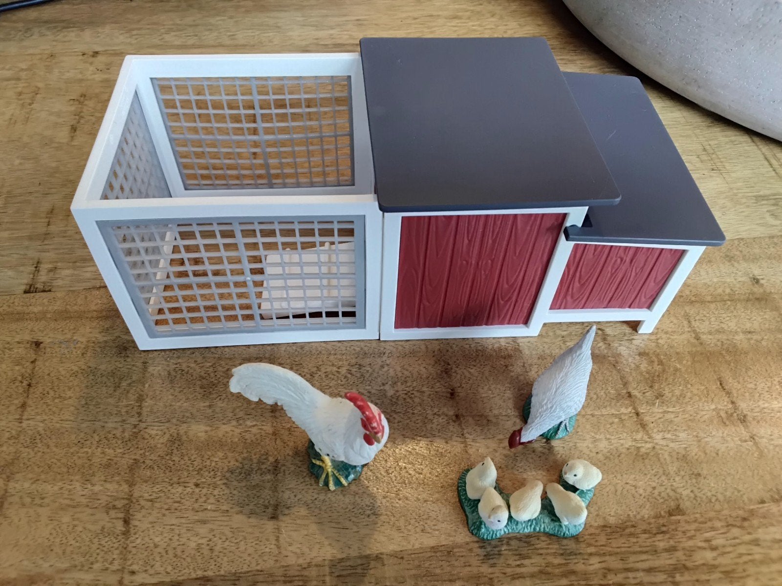Schleich kippenhok (excl kippen), Ophalen of Verzenden, Zo goed als nieuw