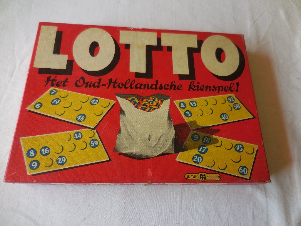 Lotto spel, Hobby en Vrije tijd, Vijf spelers of meer, Ophalen, Gebruikt, Jumbo