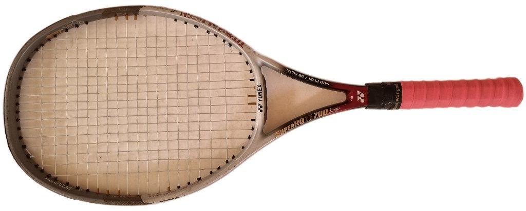 Tennis racket Yonex super power ti 700 mid plus (5 eur), Overige merken, Gebruikt, Ophalen of Verzenden, Racket