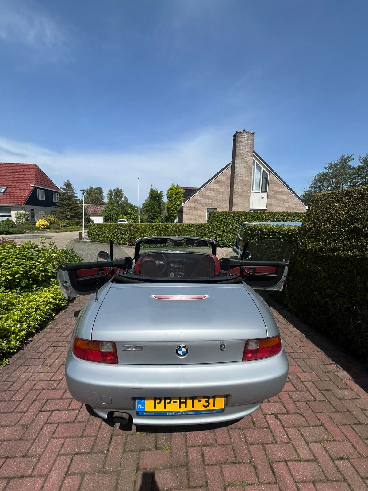 BMW Z3 1.8 Roadster 1996 Grijs softtop cabrio, foto 4
