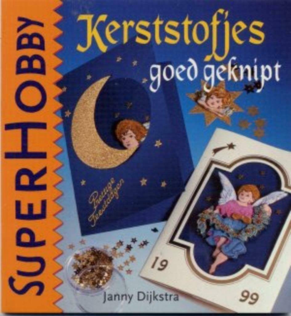 Kerststofjes goed geknipt - Janny Dijkstra, Ophalen of Verzenden, Zo goed als nieuw, Overige thema's, Pons of Mal