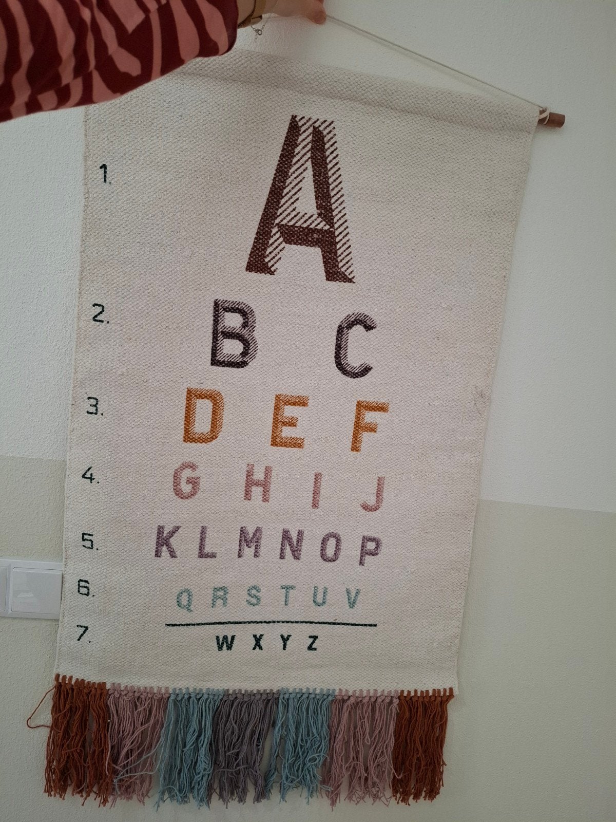 Alfabet wandkleed Kidsdepot, Overige merken, Nieuw, Ophalen of Verzenden, Wanddecoratie