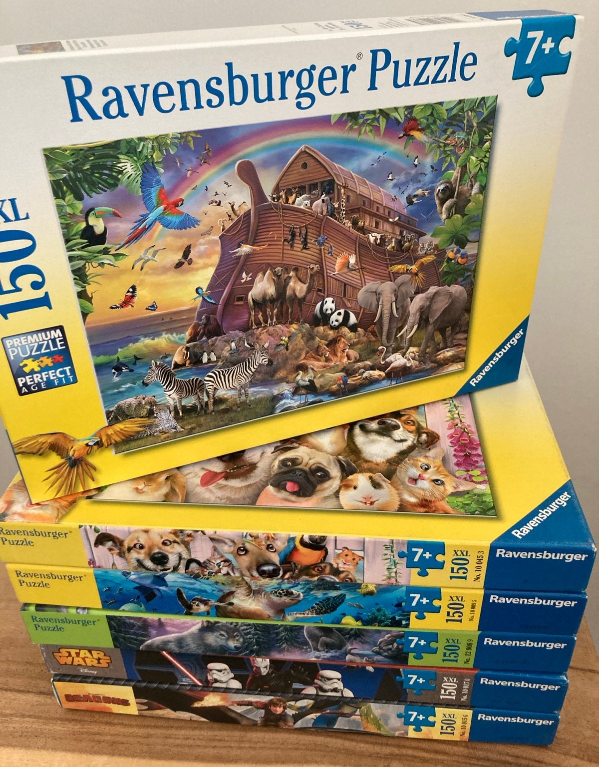 Ravensburger Puzzels XXL 150 stukjes (6 stuks), Verzenden, Meer dan 50 stukjes, Gebruikt, 6 jaar of ouder