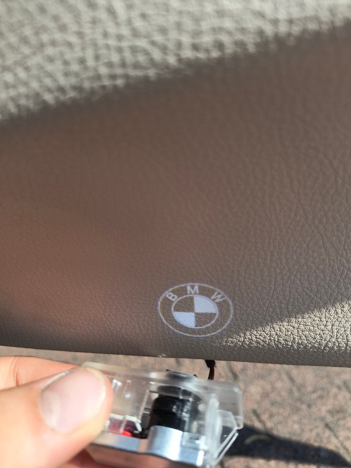 4 stuks BMW Deur Logo Projector Verlichting - Zwart, Auto-onderdelen, Ophalen of Verzenden, Nieuw, BMW