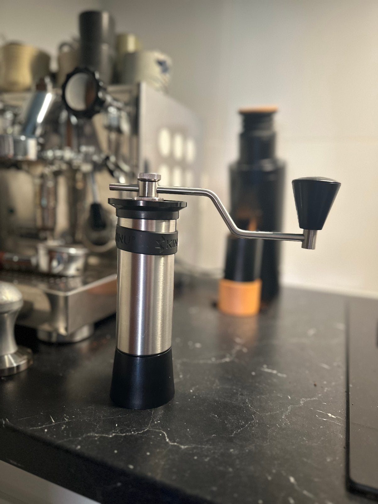 Kinu m47 bonenmaler, Witgoed en Apparatuur, Koffiemachine-accessoires, Zo goed als nieuw, Ophalen of Verzenden