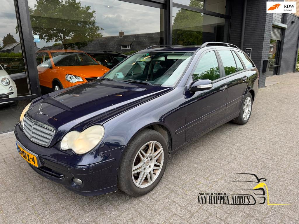 Mercedes-Benz C-klasse Combi 230 Classic / kombi, 2497 cc, Blauw, Mercedes-Benz, Stationwagon