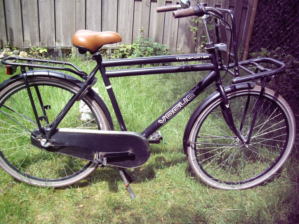 herenfiets vogue transporter 3 versn terugtrapper 125,00, Fietsen en Brommers, Overige merken, Terugtraprem, Gebruikt, Versnellingen