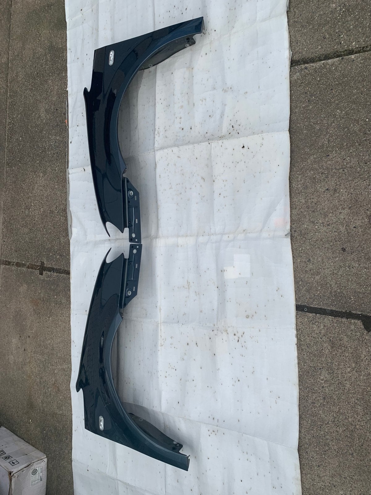 Volkswagen touran schermen 2 stuks, Ophalen, Gebruikt, Volkswagen, Spatbord