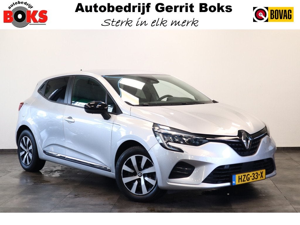 Renault Clio 1.6 E-Tech Hybrid 145 Evolution Navigatie Full-, Auto's, Renault, Stof, Gebruikt, 4 cilinders, Met garantie (alle)