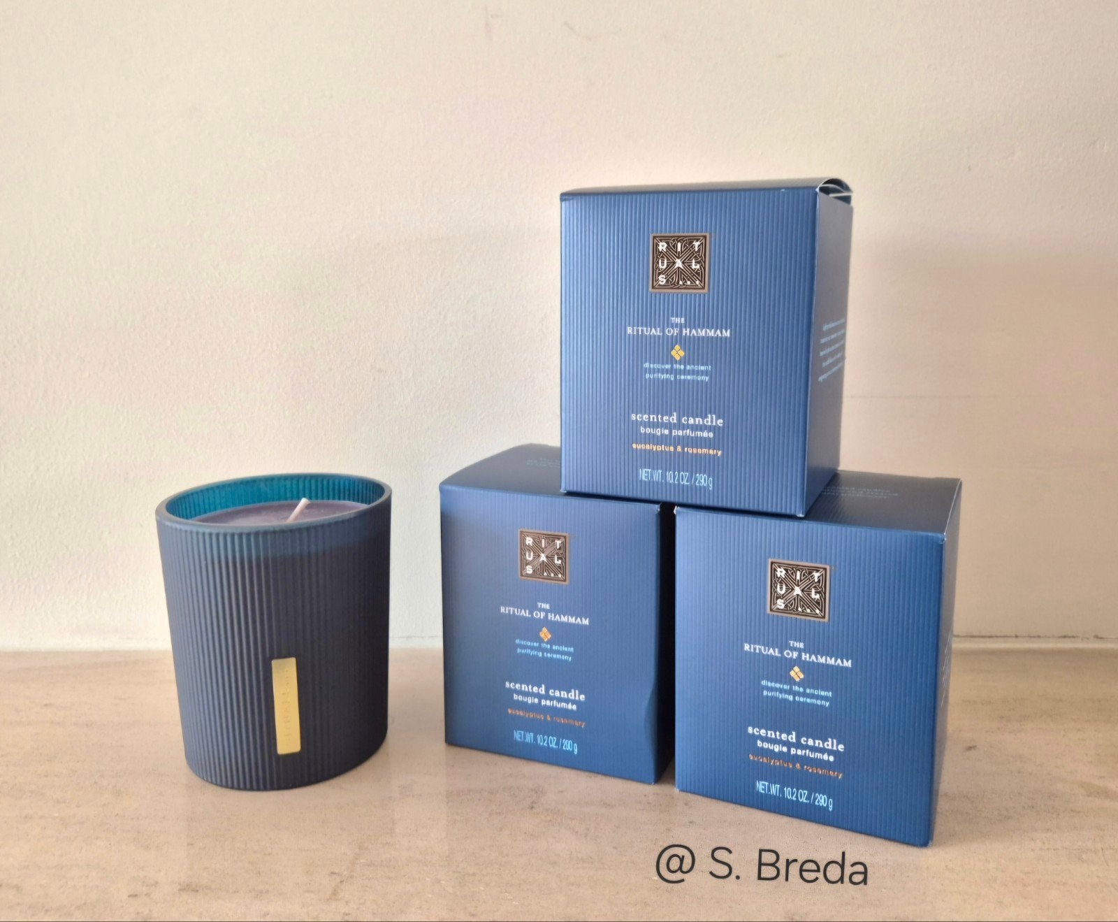 Rituals | Hammam | Geurkaars 290 gram kaars, Ophalen, Blauw, Nieuw, Rituals