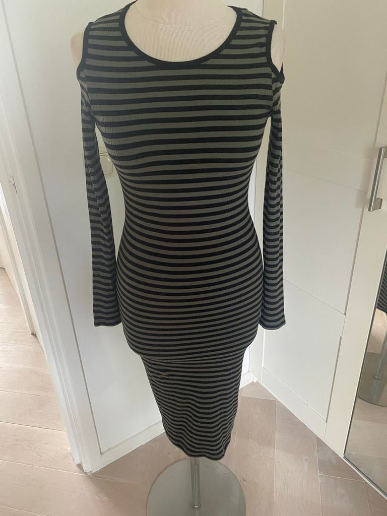 Seven Sisters gestreepte jurk - Maat S, Kleding | Dames, Ophalen of Verzenden, Zo goed als nieuw, Knielengte, Maat 36 (S)