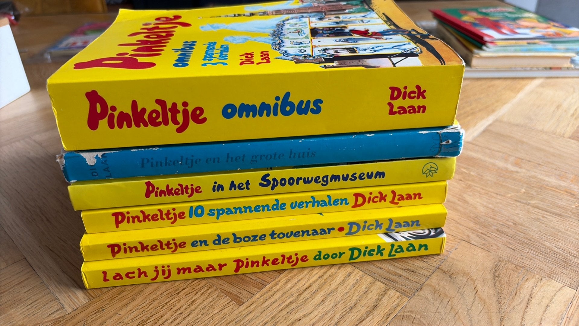 Pinkeltje - Dick Laan kinderboeken, Boeken, Ophalen of Verzenden, Gelezen, Verhalen