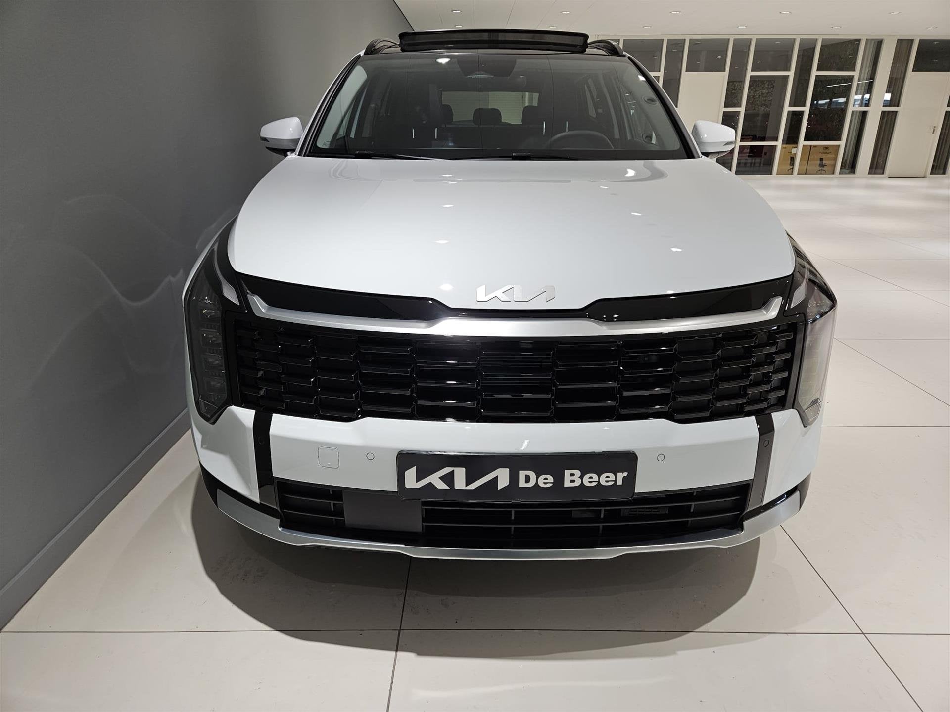 KIA Sportage 1.6 T-GDi 239pk Hybrid AT6 DynamicPlusLine, Auto's, Gebruikt, 4 cilinders, 179 pk, Leder en Stof