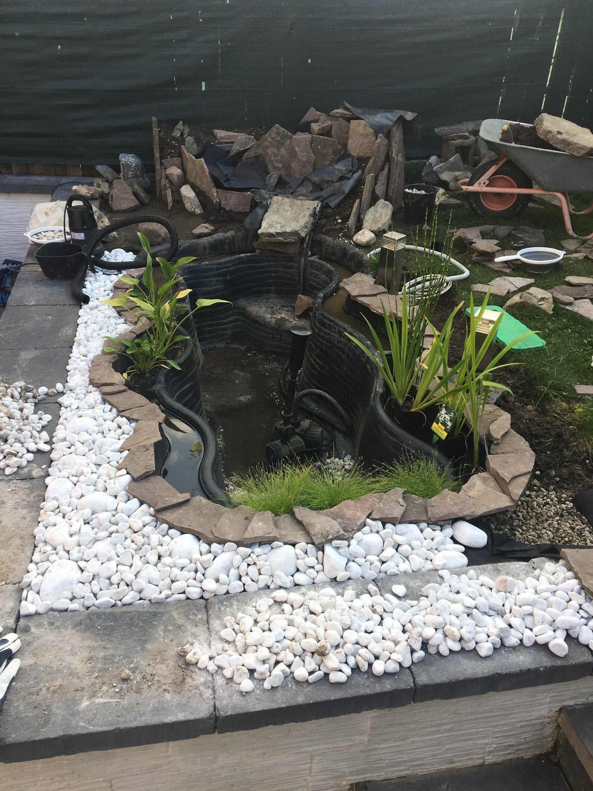Vijver harde schelp, Tuin en Terras, Vijvers, Ophalen, Zo goed als nieuw