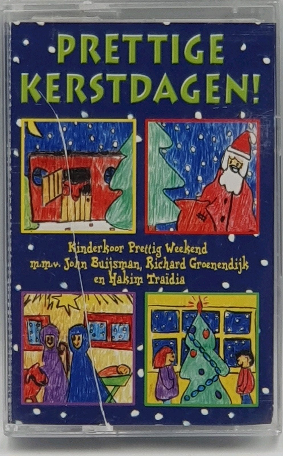 Prettige Kerstdagen! Kinderkoor Prettig Weekend Cassette, Gebruikt, Kinderen en Jeugd, 1 bandje, Ophalen of Verzenden