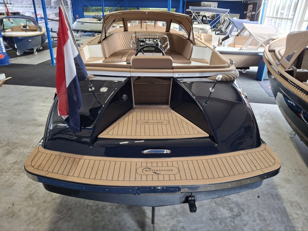 Waterspoor 777 met 52pk Vetus vaarbewijsvrij!, Watersport en Boten, Niet ingevuld, Tender, Binnenboordmotor, Waterspoor