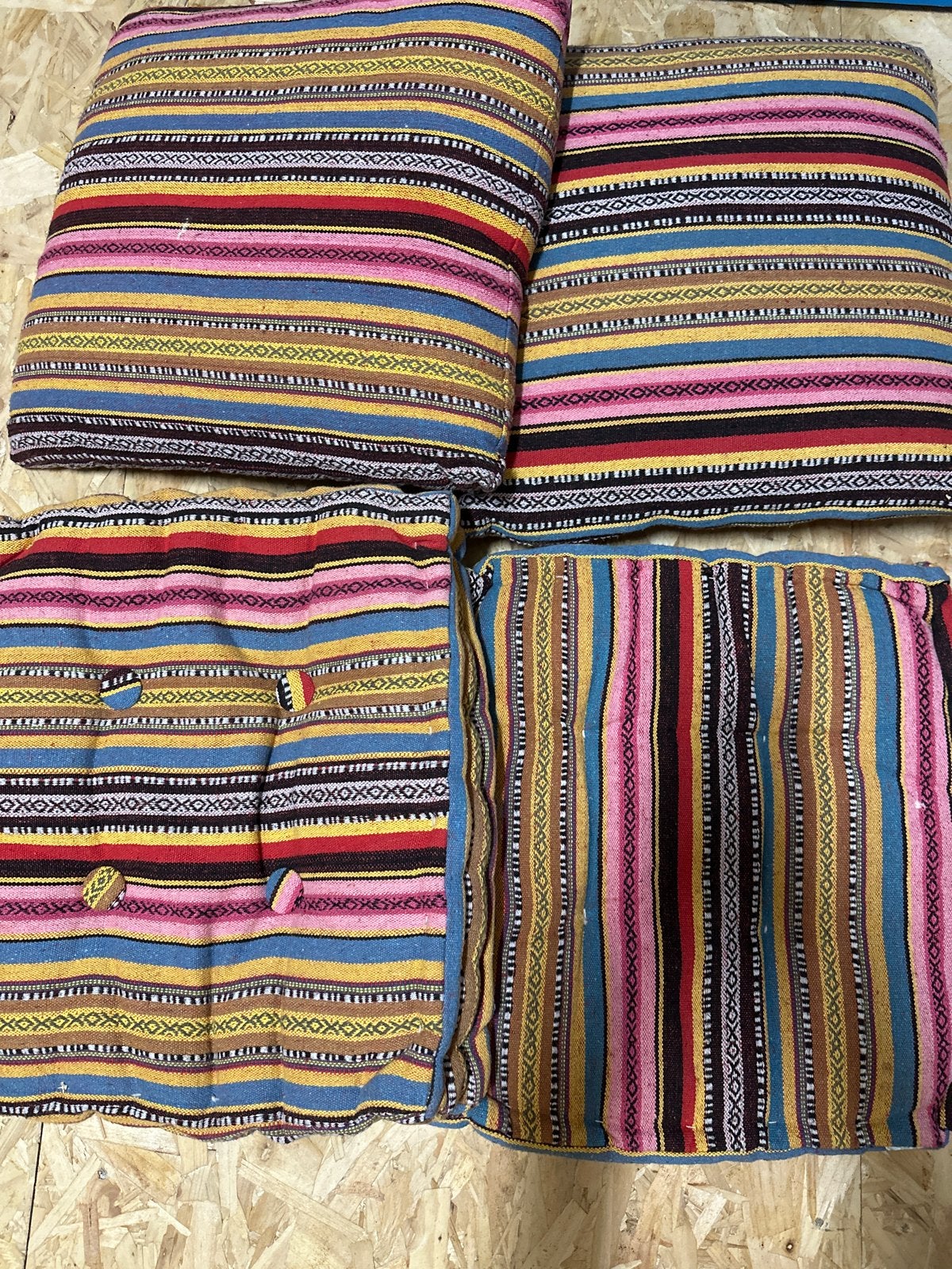 Xenos Mexicaanse Stijl Sierkussens - Kleurrijk & Uniek, Overige merken, Gebruikt, Met print, Vierkant