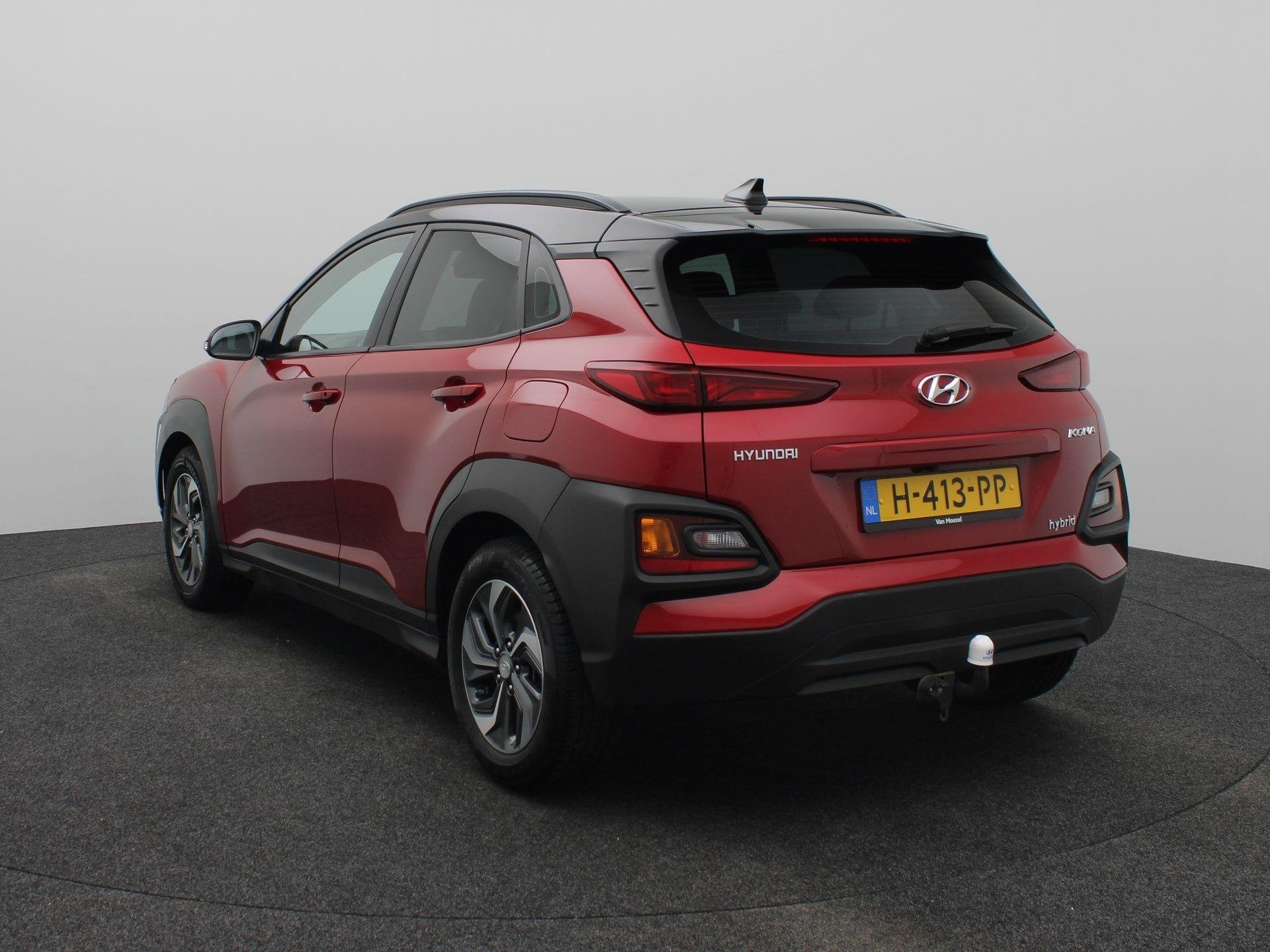 Hyundai Kona 1.6 GDI HEV Comfort Automaat | Navigatie | Acht, Auto's, 12 maanden, Stof, Gebruikt, Euro 6