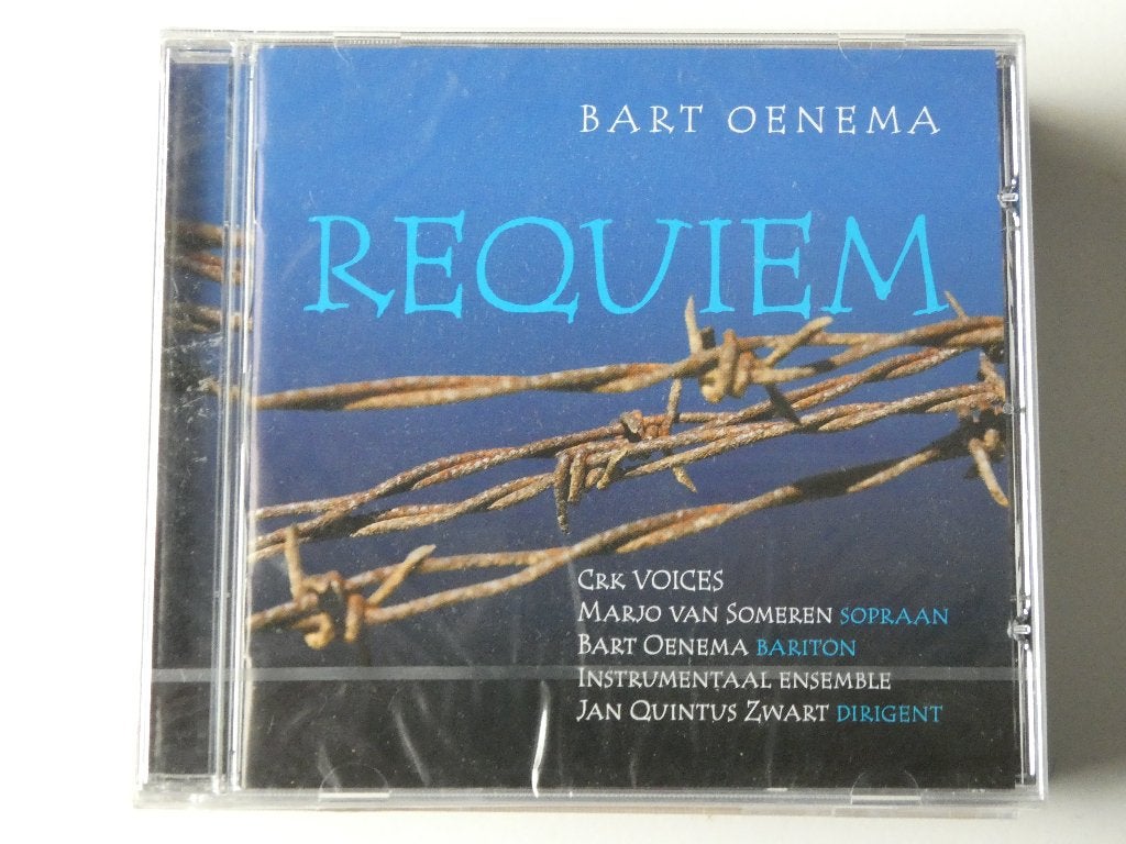 Bart Oenema - Requiem, Cd's en Dvd's, Cd's | Klassiek, Zo goed als nieuw, Vocaal, Verzenden