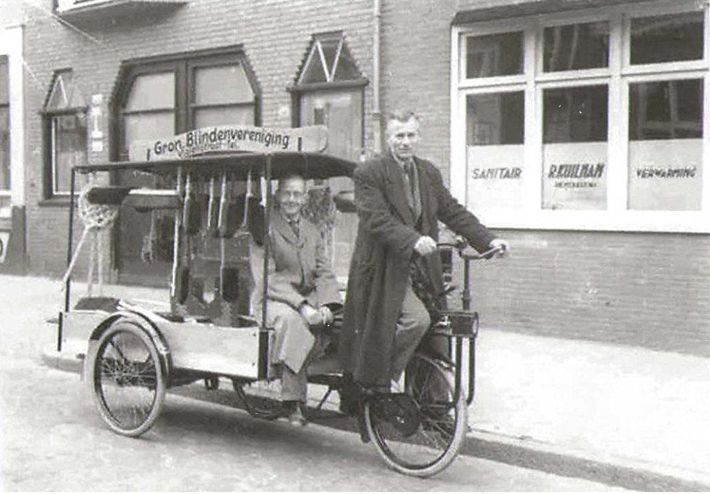 Vervoer-Beroepen-foto-TVH-74  Groningen-Blinden-Vereniging, Verzenden, Foto, Nieuw, Voor 1940
