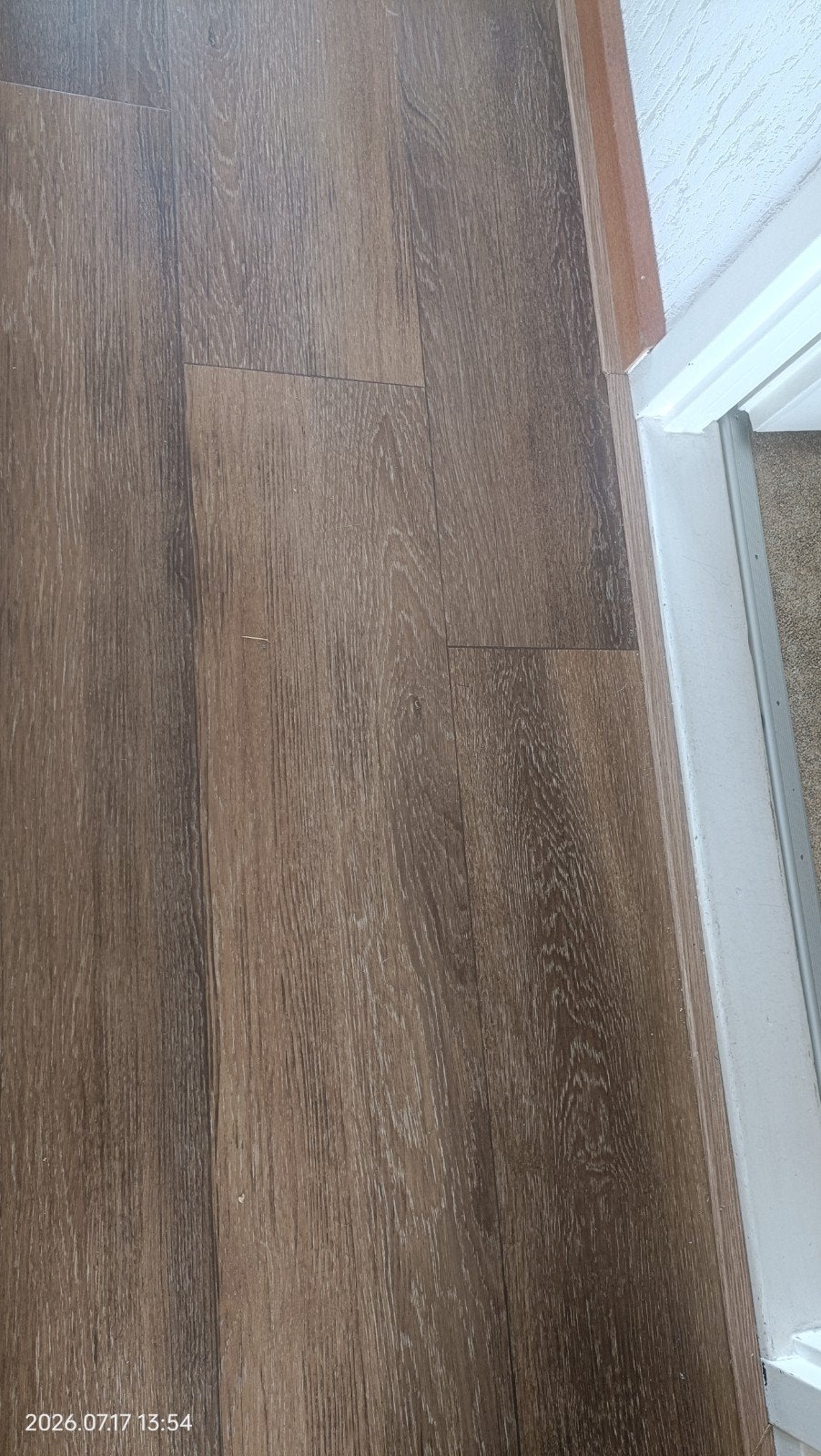 Mooie pvc kliklaminaat vloer 4,5 x 6,2 meter, Doe-het-zelf en Verbouw, Ophalen, 30 cm of meer, Gebruikt, 10 m² of meer