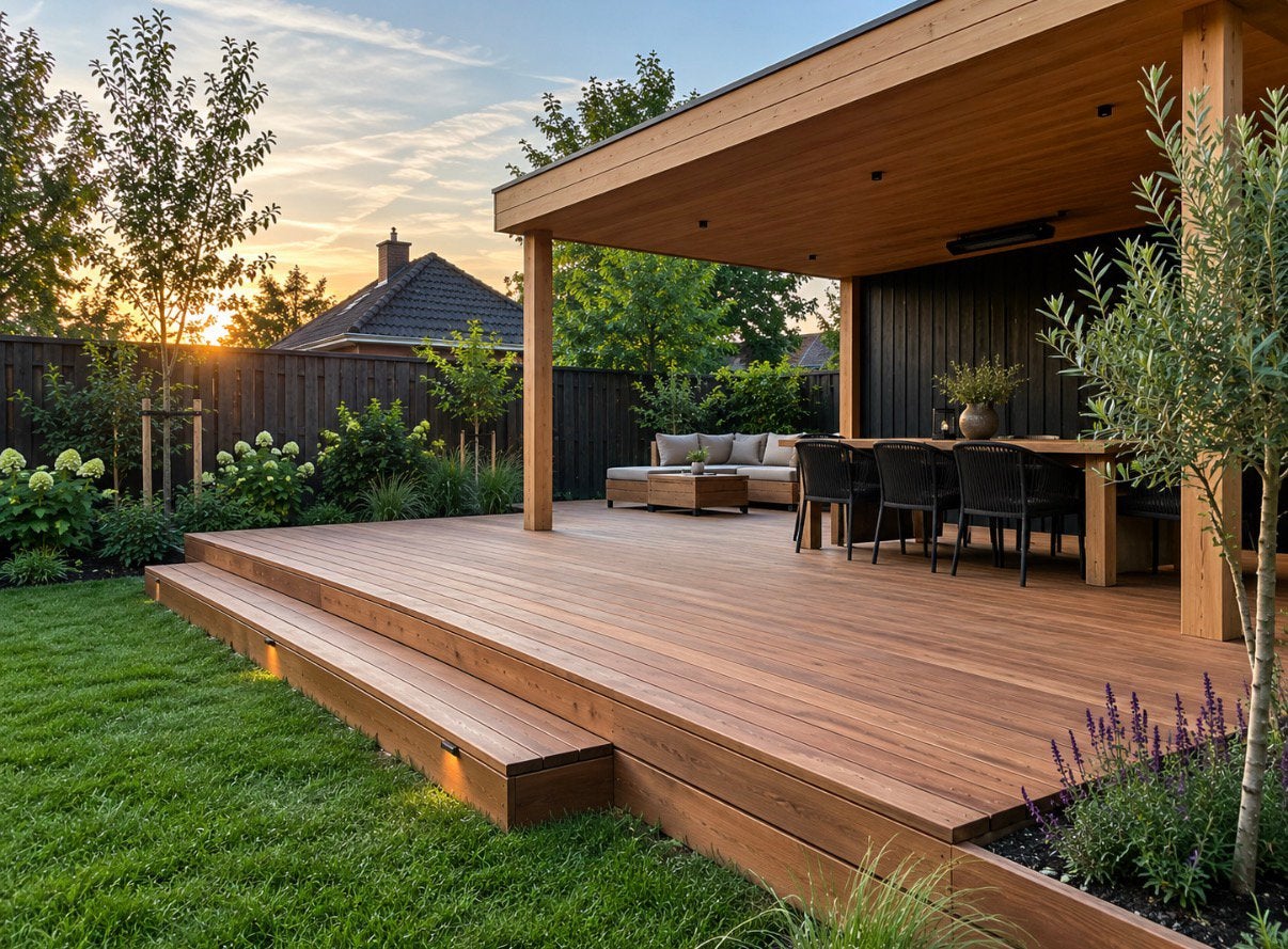 Vlonder laten aanleggen? Maak je tuin compleet!, Verzenden, Zo goed als nieuw, Hout
