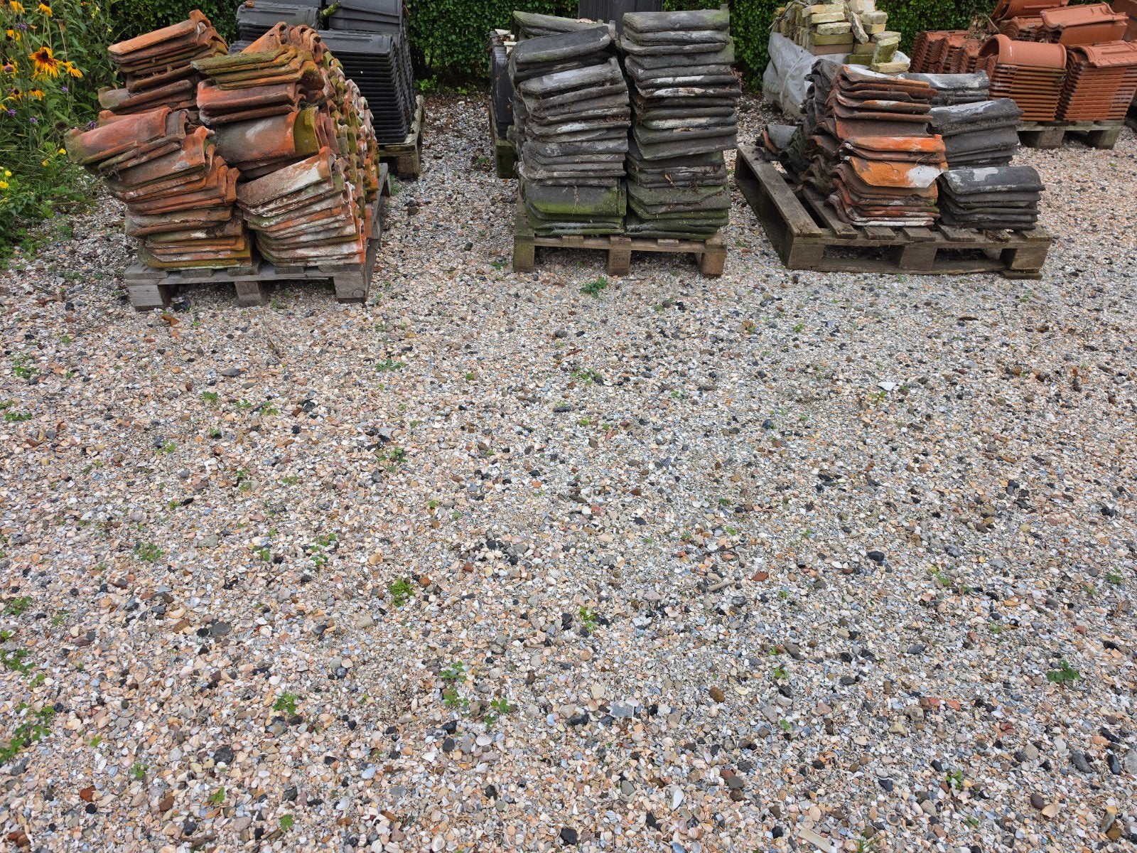 hollandse dakpannen, Doe-het-zelf en Verbouw, Ophalen, Gebruikt, Steen of Klei, 15 m² of meer