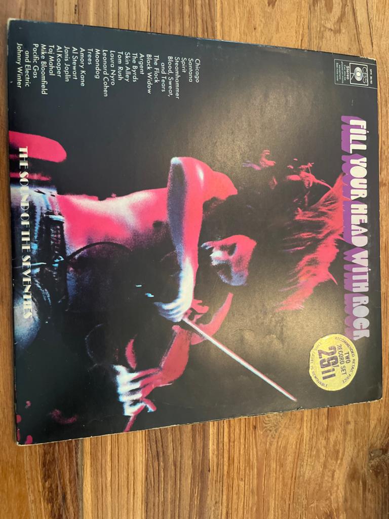 Fill Your Head With Rock - Dubbel LP (CBS, 1970), Cd's en Dvd's, Ophalen of Verzenden, Zo goed als nieuw