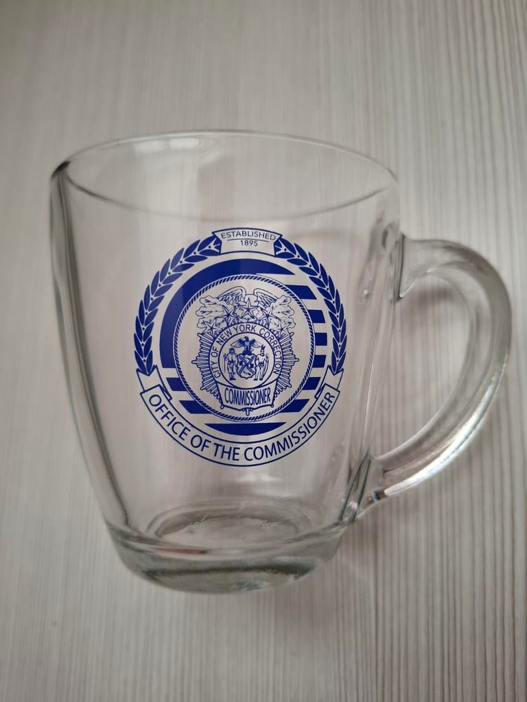 New York City Office of the Commissioner Mok, Ophalen of Verzenden, Zo goed als nieuw, Overige merken, Glas