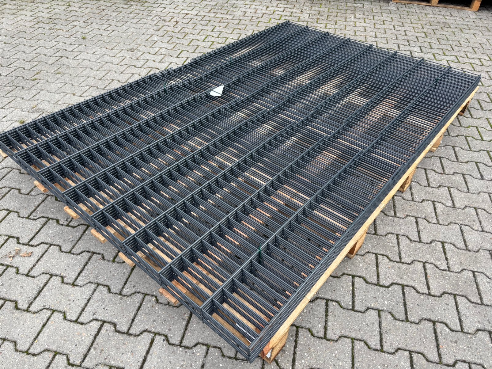 16 meter dubbelstaafmat hekwerk, hoogte 163 centimeter!, Ophalen, S, Nieuw, Dubbelstaafmat hekwerk