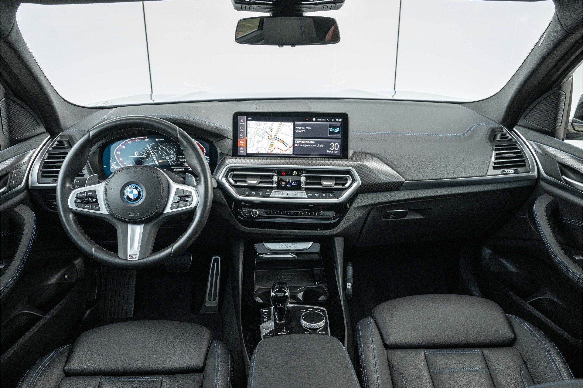 BMW X3 xDrive30e High Executive M Sport Automaat / Panoramad, Auto's, Gebruikt, Euro 6, Bedrijf, Adaptive Cruise Control