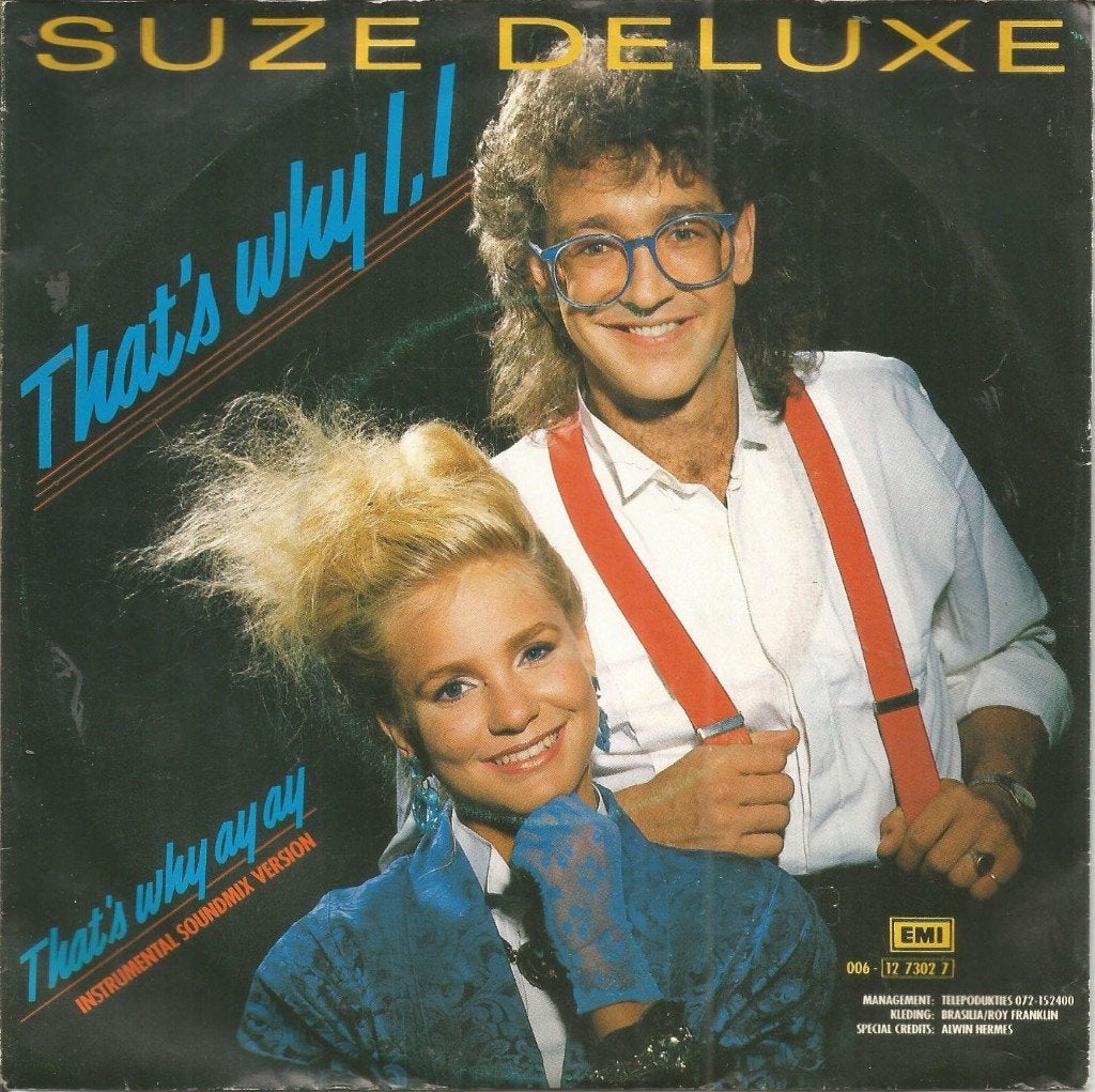 Suze Deluxe – That's Why I, I (1985), Fotohoes, 7 inch, Ophalen of Verzenden, Zo goed als nieuw