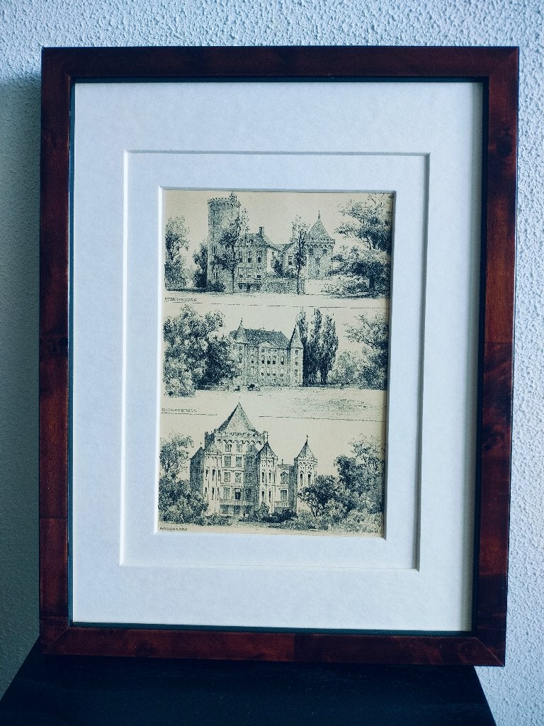 Craandijk Litho Utrecht Sterkenburg Hardenbroek 1880 (62), Antiek en Kunst, Ophalen of Verzenden