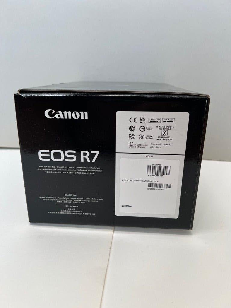 Canon EOS R7 systeemcamera met RF-S 18-150mm lens, Ophalen, Bluetooth, Canon, Screenprotector