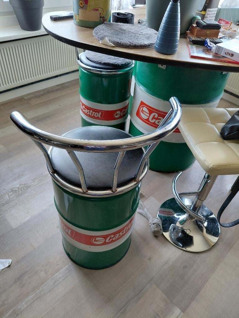 barkrukken, Ophalen, Draaibaar, Gebruikt, 60 tot 90 cm