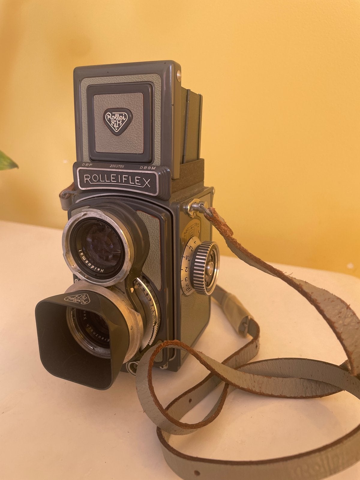 RolleiFlex 4x4 set, Audio, Tv en Foto, Fotocamera's Analoog, Ophalen, Gebruikt, Compact, Overige Merken
