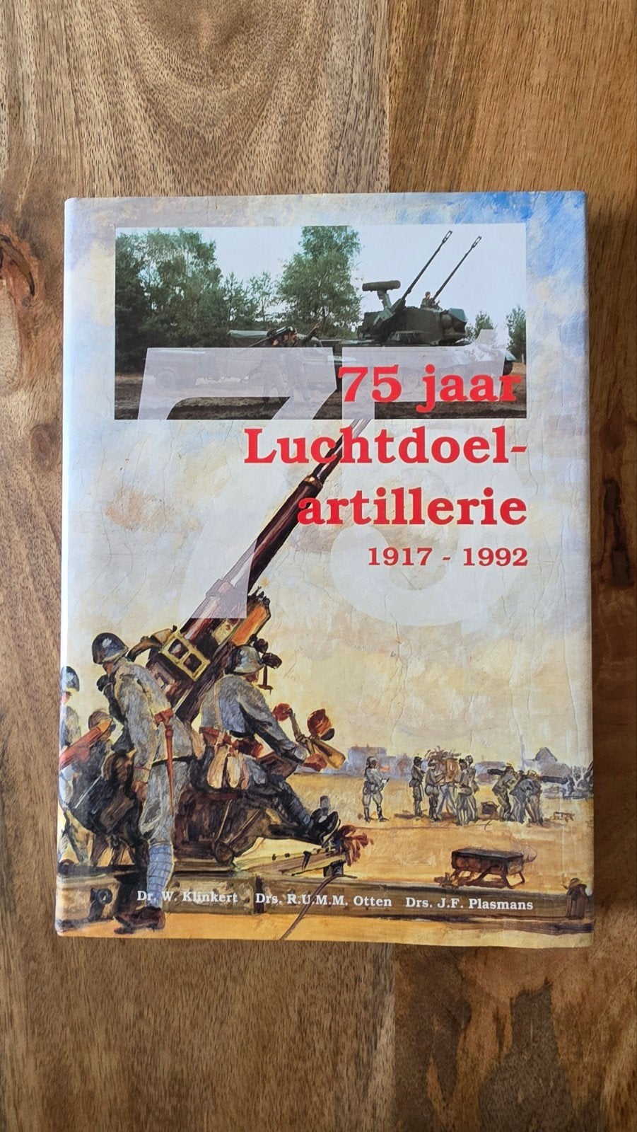 75 jaar Luchtdoelartillerie 1917-1992 - In nieuwstaat, Nieuw, Ophalen of Verzenden, Landmacht, Dr. W. Klinkert, drs. R.U.M.M. Otten, drs. J.F. Plasmans