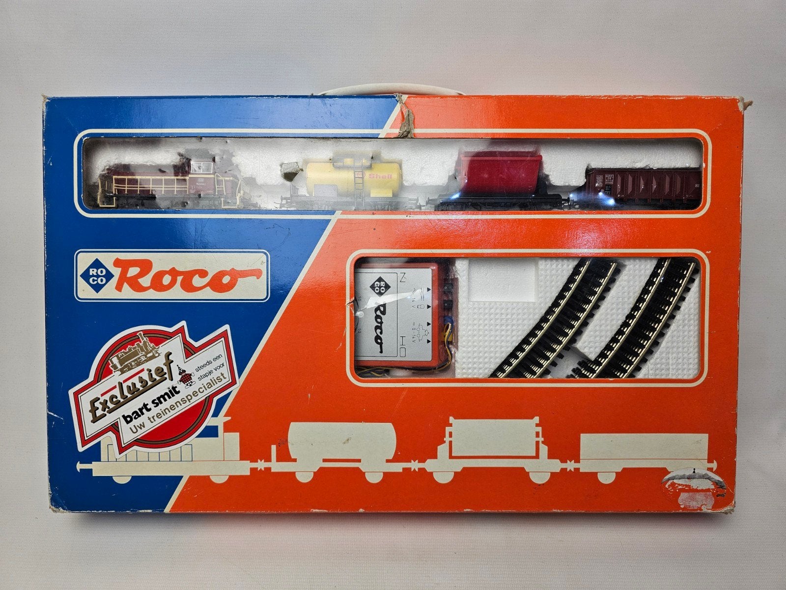 # Roco Startset 41040 Treinset met Locomotief en Wagons, Treinset, Gelijkstroom, Ophalen of Verzenden, Zo goed als nieuw