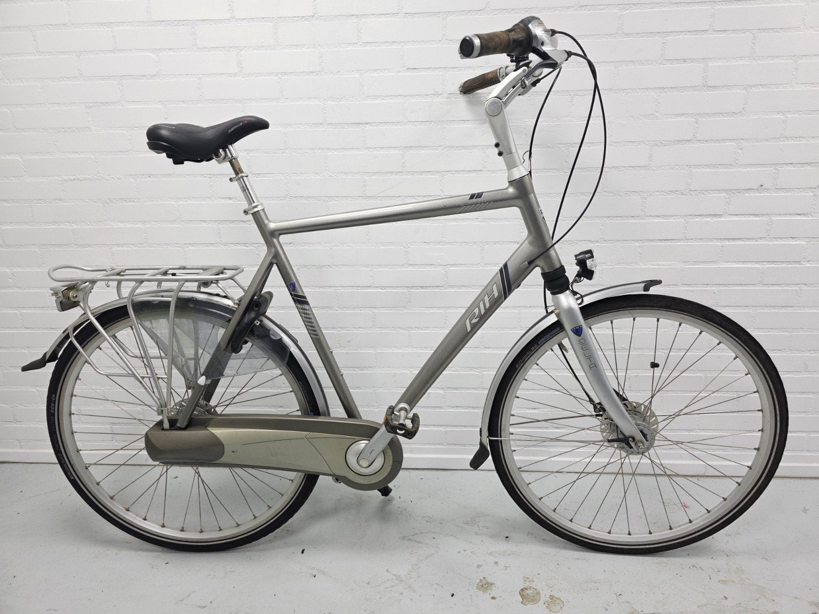 RIH Omega hofe 65 cm Nexus 8 herenfiets rijklaar, Gebruikt, Versnellingen, 65 cm of meer, Trommelrem