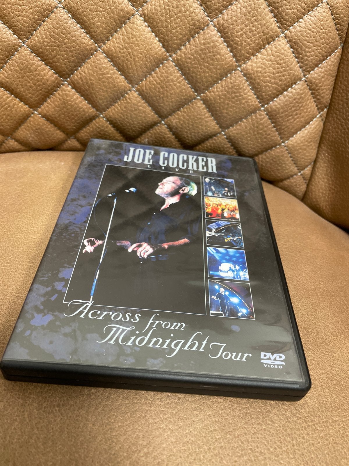 Joe Cocker - Across from Midnight Tour DVD, Alle leeftijden, Ophalen of Verzenden, Concert, Inclusief doosje