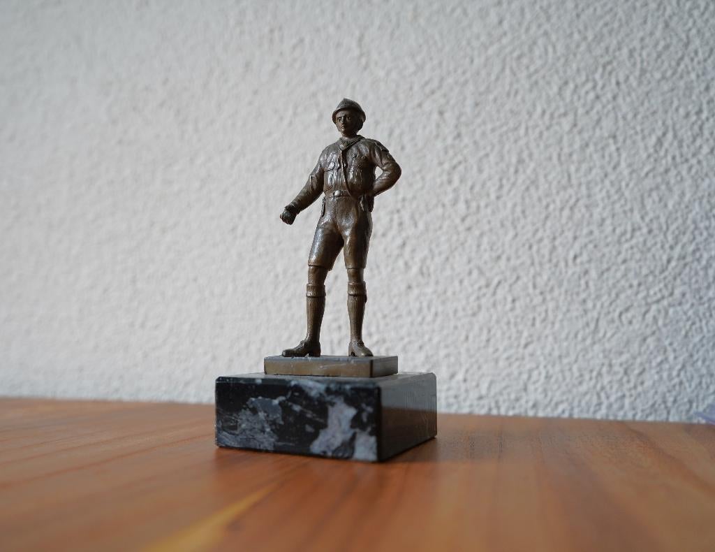 padvinders beeld scouting rond 1920, Verzamelen, Scouting, Verzenden, Gebruikt, Overige typen