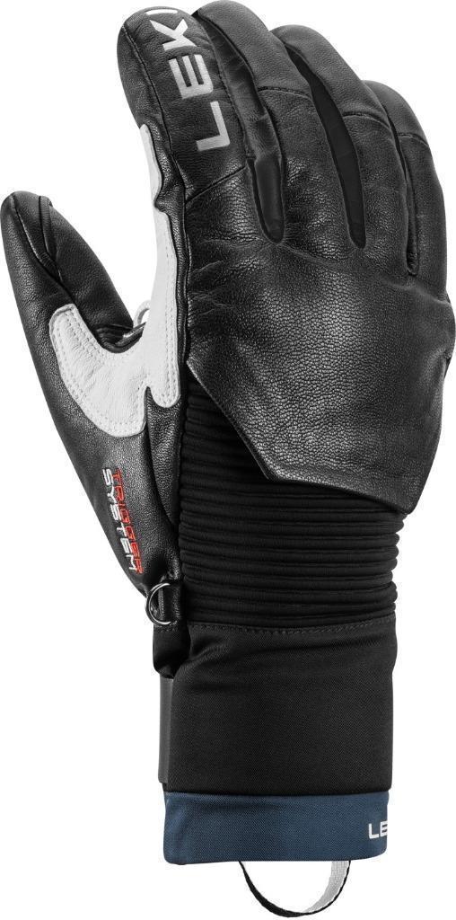 Leki Hevon Pro 3D black marine lederen skihandschoenen leer, Sport en Fitness, Skiën en Langlaufen, Overige merken, Service@leki.de